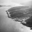 Crinan Canal.
Aerial view showing Crinan Basin (NR 791 942).