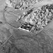 Oblique aerial view centred on the farmstead, taken from the SE.