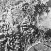 Oblique aerial view centred on the farmstead, taken from the SW.