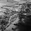 Oblique aerial view of Biggar, taken from the NNE.