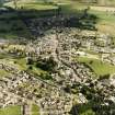 Oblique aerial view of Biggar, taken from the W.