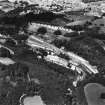 Aerial view of New Lanark