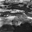 Aerial view of New Lanark from South West