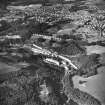 Aerial view of New Lanark