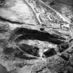 Aerial view of section of Antonine Wall at Croy.