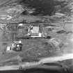 Ardeer, Nobel's Explosives Factory, oblique aerial view, centred on the factory. The Nylon Works  is visible in the centre left of the photograph.