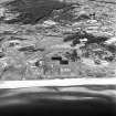 Ardeer, Nobel's Explosives Factory, oblique aerial view, centred on Mix-Pak Gelatine works.