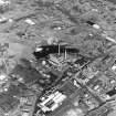 Ardeer, Nobel's Explosives Factory, oblique aerial view, centred on the power station.