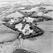 Aerial view of Eglinton Castle, Eglinton Park, and the farmstead and works, taken from the E.
