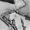 Aerial view of Eglinton Castle and Eglinton Park, taken from the W.