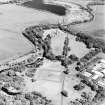 Aerial view of Eglinton Park and bridge, the farmstead and works, and the remains of Eglinton Castle, taken from the W.