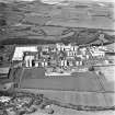 Aerial view of Hoffmann-La Roche Dalry Production Site, taken from the S.