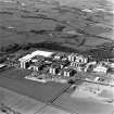 Aerial view of Hoffmann-La Roche Dalry Production Site, taken from the SSW.