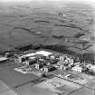 Aerial view of Hoffmann-La Roche Dalry Production Site, taken from the SSW.