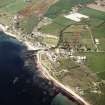 Oblique aerial view centred on the village, taken from the SE.