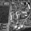 Glasgow, Hutchesontown.
Oblique aerial view of Areas C and D.