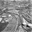 Glasgow, Maryhill.
General oblique aerial view.