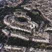 Glasgow, Park Circus, oblique aerial view.