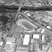 Glasgow, oblique aerial view, taken from the SSW, centred on Shawfield Stadium.