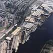 Oblique aerial view of Yarrows shipbuilding yard.