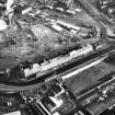 Glasgow, North Spiers Wharf.
General oblique aerial view.