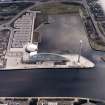 Oblique aerial view centred on the science centre and tower, taken from the NE.