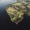 General oblique aerial view of the golf course and Rossdhu House, taken from the N.