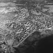 Oblique aerial view centred on the village, taken from the WSW.