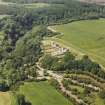 Aerial view of Chatelherault and the Duke's Bridge, taken from the SE.