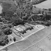 Aerial view of Chatelherault and Cadzow Castle, taken from the NNE.