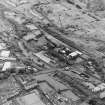 Greenock, 150 Lynedoch Road, Westburn Refinery, oblique aerial view, taken from the NW.