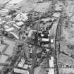 Greenock, 150 Lynedoch Road, Westburn Refinery, oblique aerial view, taken from the W.