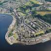 General oblique aerial view centred on the town, taken from the N.