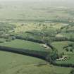 General aerial view of Loudoun Castle, including Galston, taken from the NW.