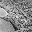 Aerial view of Barrmill Road Lace Factories, taken from the NNW.