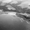 Culzean Castle.
Oblique aerial view from South-West.