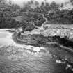 Culzean Castle.
Oblique aerial view from West.