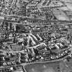 General oblique aerial view centred on the SE area of the town, taken from the SE.