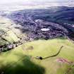 General oblique aerial view centred on the town, taken from the NW.