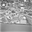 Dundee, City Centre.
Oblique aerial view from South.