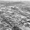 General oblique aerial view of the industrial estates, taken from the NNW.