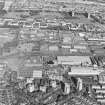 General oblique aerial view of the industrial estates, taken from the SSE.