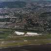 General oblique aerial view of Dundee and the airport, taken from the SSW.