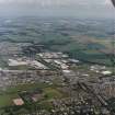 General oblique aerial view looking across the Baluniefield and Baldovie Industrial Estates towards Wellbank, taken from the SSW.