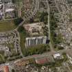 Oblique aerial view of the Ardler Estate centred on a tower block, taken from the E.