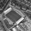 Dundee, Tannadice Street, Dens Park, oblique aerial view, taken from the SSE, centred on Dens Park football ground (under development).