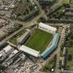 Dundee, Tannadice Street, Dens Park, oblique aerial view, taken from the E, centred on Dens Park football ground (under development).