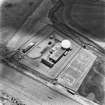 Balado Bridge Radio Station and Airfield, oblique aerial view, taken from the NNW, centred on the radio station.