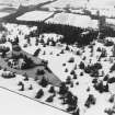 Abercairny House, oblique aerial view, taken from the SSW.