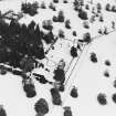 Abercairny House, oblique aerial view, taken from the W.